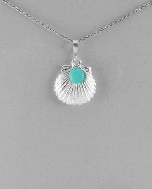 Pendentif Turquoise