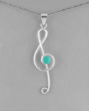 Pendentif Turquoise