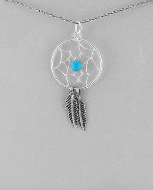 Pendentif argent