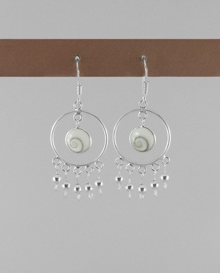 Boucles Oeil Sainte Lucie anneau