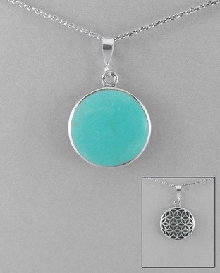 Pendentif Turquoise