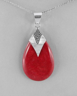 Pendentif Corail