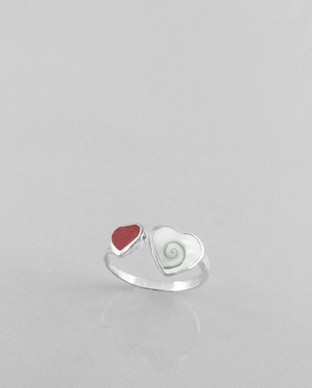 Bague Oeil Ste Lucie & Corail