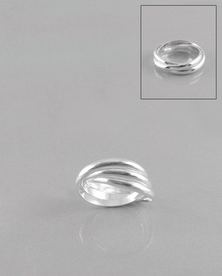 Bague Argent 3 anneaux