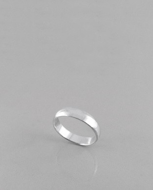 Bague argent anneau simple