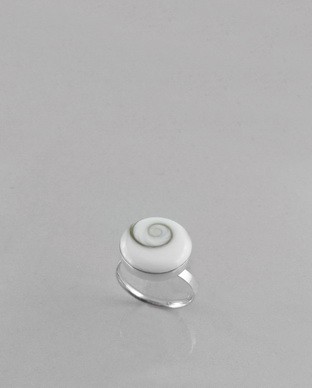 Bague argent Oeil de sainte Lucie